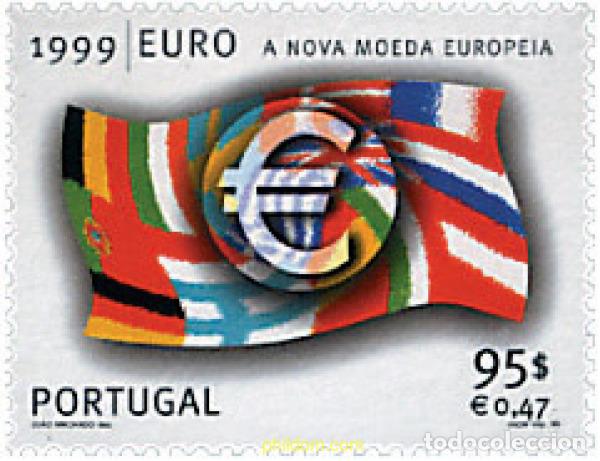 Sellos: 88399 MNH PORTUGAL 1999 LA NUEVA MONEDA EUROPEA