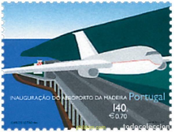 Sellos: 73256 MNH MADEIRA 2000 INAUGURACION DEL AEROPUERTO DE MADEIRA
