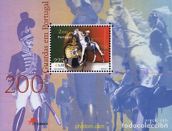 Sellos: 86255 MNH PORTUGAL 2001 BICENTENARIO DE LAS GUARDAS EN PORTUGAL