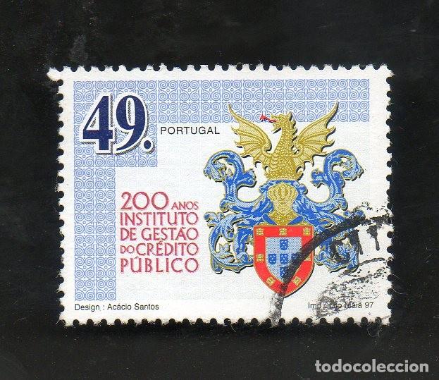 Briefmarken: FILA SELO PORTUGAL 1997 AF-2399 YT-2151 200 ANOS GEST&Atilde;O CR&Eacute;DITO P&Uacute;BLICO CIRCULADO
