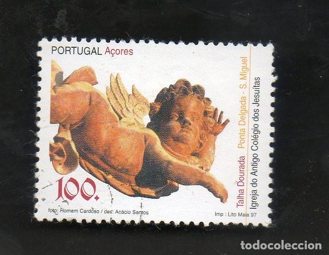 Sellos: FILA SELO PORTUGAL 1997 AF-2411 YT-454 TALHA DOURADA A&Ccedil;ORES CIRCULADO