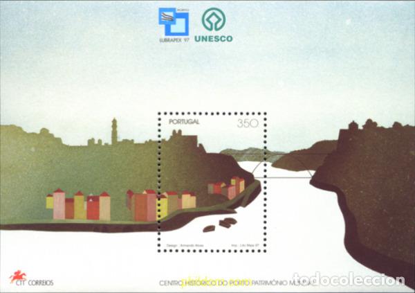 Sellos: 106820 MNH PORTUGAL 1997 CENTRO HISTORICO DE OPORTO, PATRIMONIO MUNDIAL