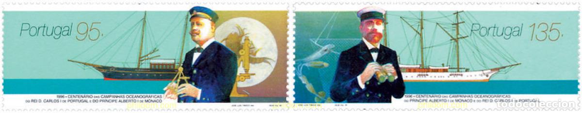 Francobolli: 126347 MNH PORTUGAL 1996 CENTENARIO DE LAS CAMPA&Ntilde;AS OCEANOGRAFICAS DEL REY CARLOS I DE PORTUGAL Y