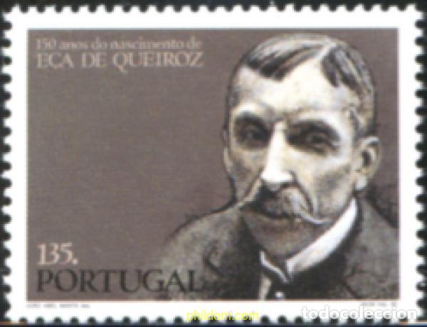 Sellos: 106772 MNH PORTUGAL 1995 150 ANIVERSARIO DEL NACIMIENTO DEL ESCRITOR E&Ccedil;A DE QUEIROZ