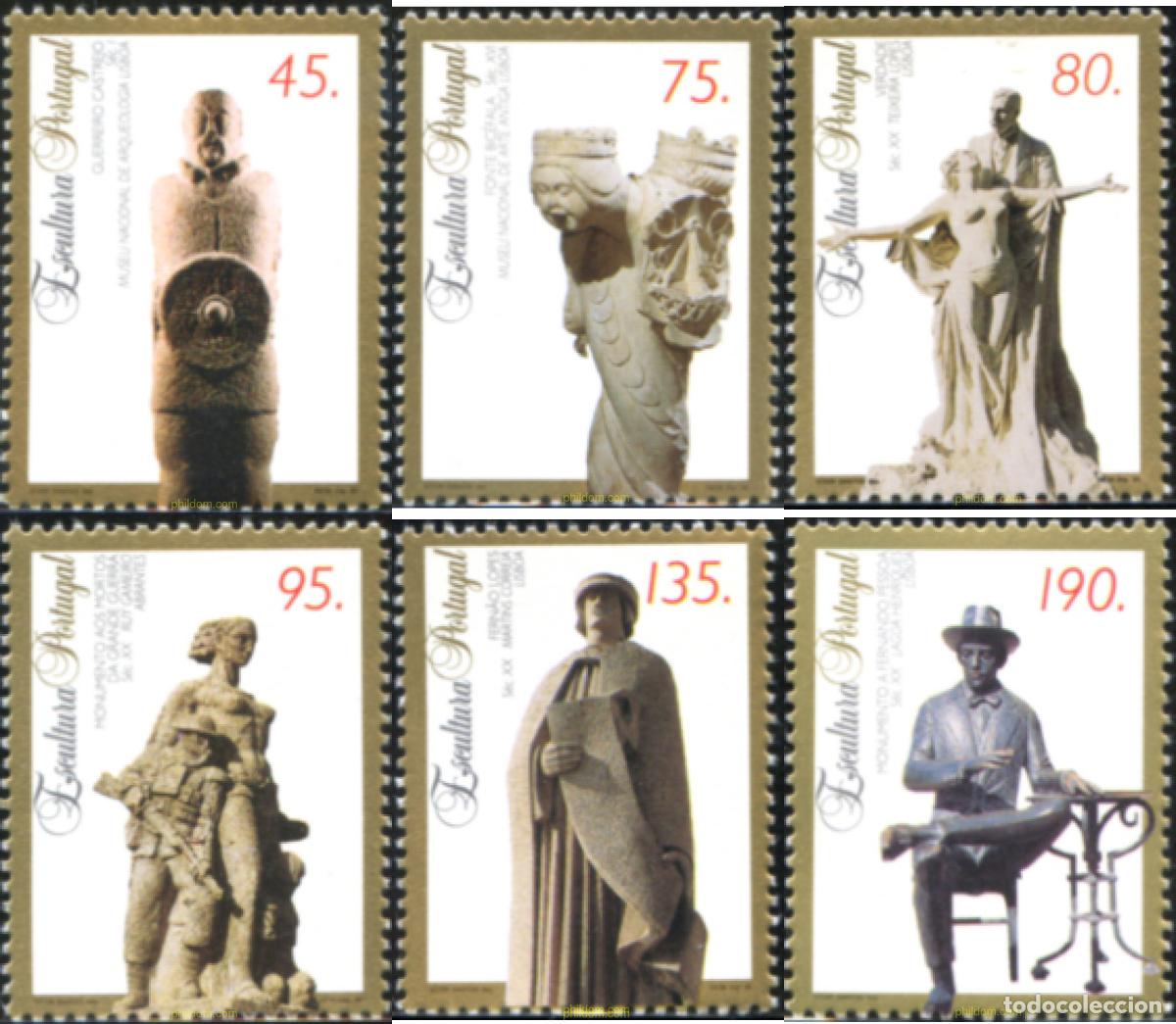 Sellos: 140977 MNH PORTUGAL 1995 ESCULTURAS PORTUGUESAS