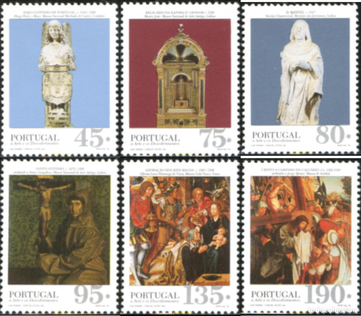 Sellos: 140978 MNH PORTUGAL 1995 ARTE Y DESCUBRIMIENTOS