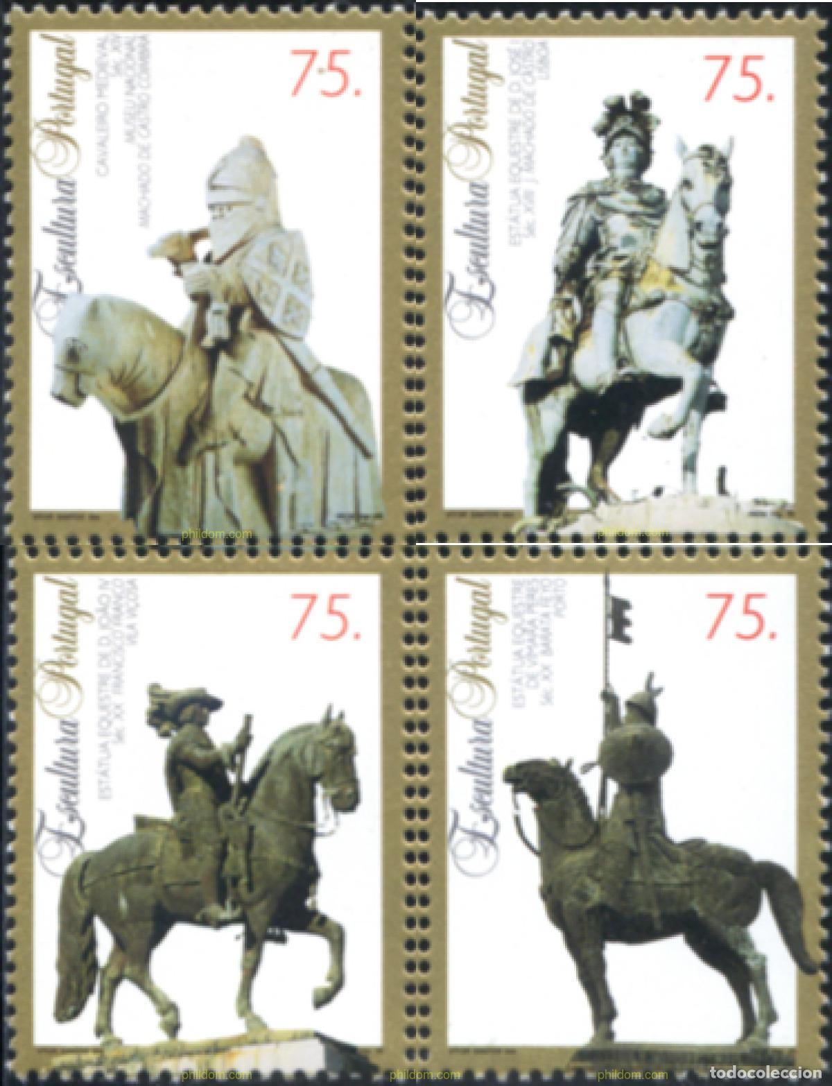 Sellos: 353930 MNH PORTUGAL 1995 ESCULTURAS PORTUGUESAS