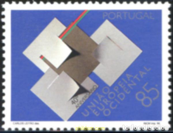 Briefmarken: 140939 MNH PORTUGAL 1994 40 ANIVERSARIO DE LA UNION EROPEA OCCIDENTAL