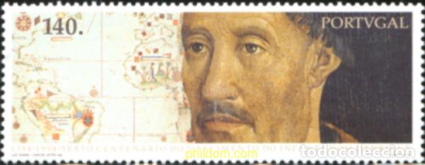 Francobolli: 140942 MNH PORTUGAL 1994 600 ANIVERSARIO DEL NACIMIENTO DEL INFANTE DOM HENRIQUE, NEVEGADOR, CARTOG