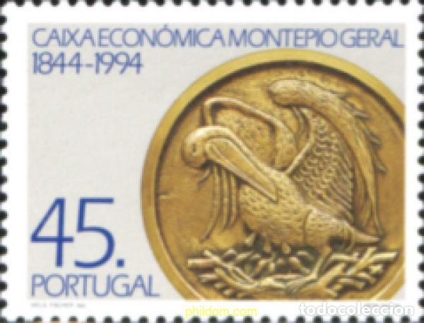 Timbres: 140958 MNH PORTUGAL 1994 150 ANIVERSARIO DE LAS CAJAS DE AHORRO