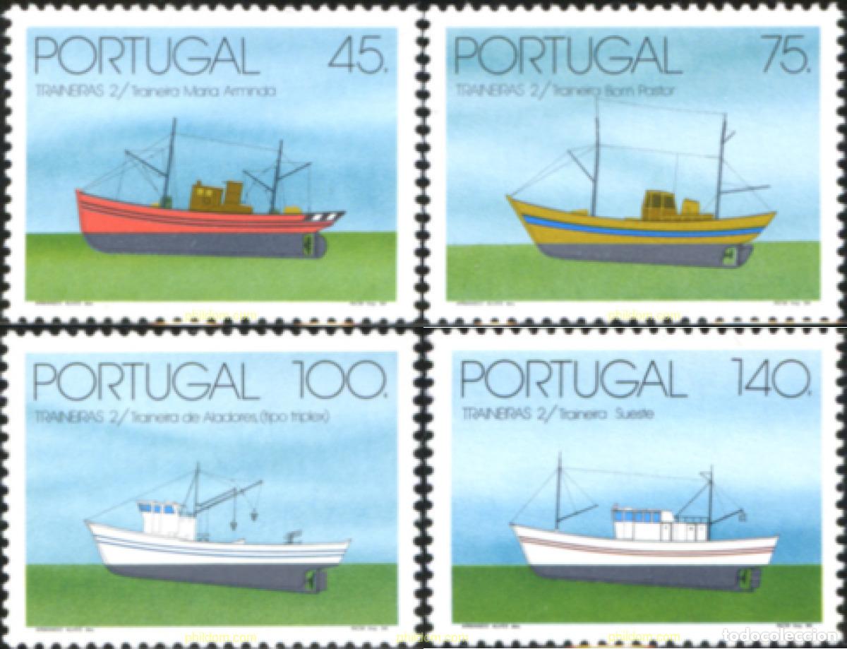 Timbres: 2022 MNH PORTUGAL 1994 BOUS DE PESCA DE LA COSTA PORTUGUESA