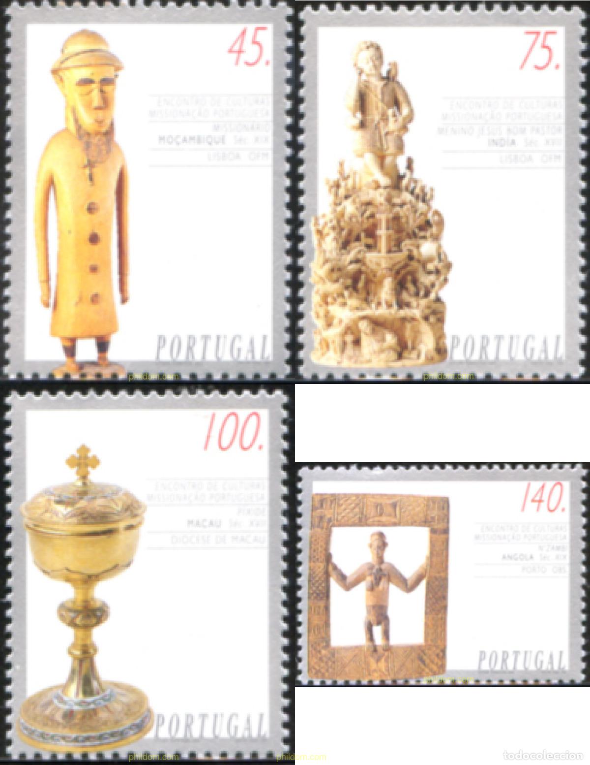 Timbres: 140964 MNH PORTUGAL 1994 EVANGELIZACION Y REENCUENTRO DE LAS CULTURAS DE ULTRAMAR