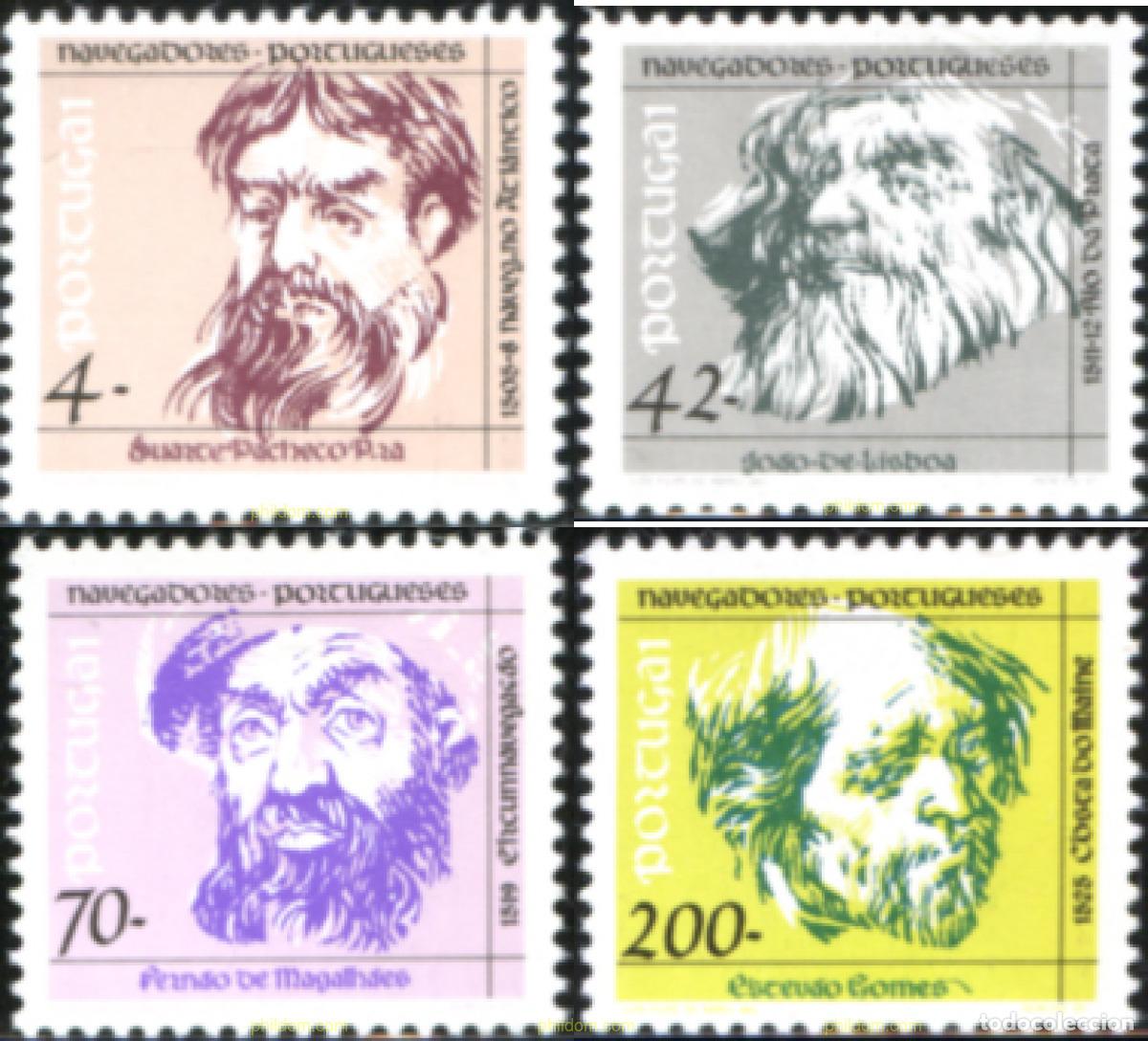 Sellos: 2023 MNH PORTUGAL 1993 NAVEGANTES PORTUGUESES