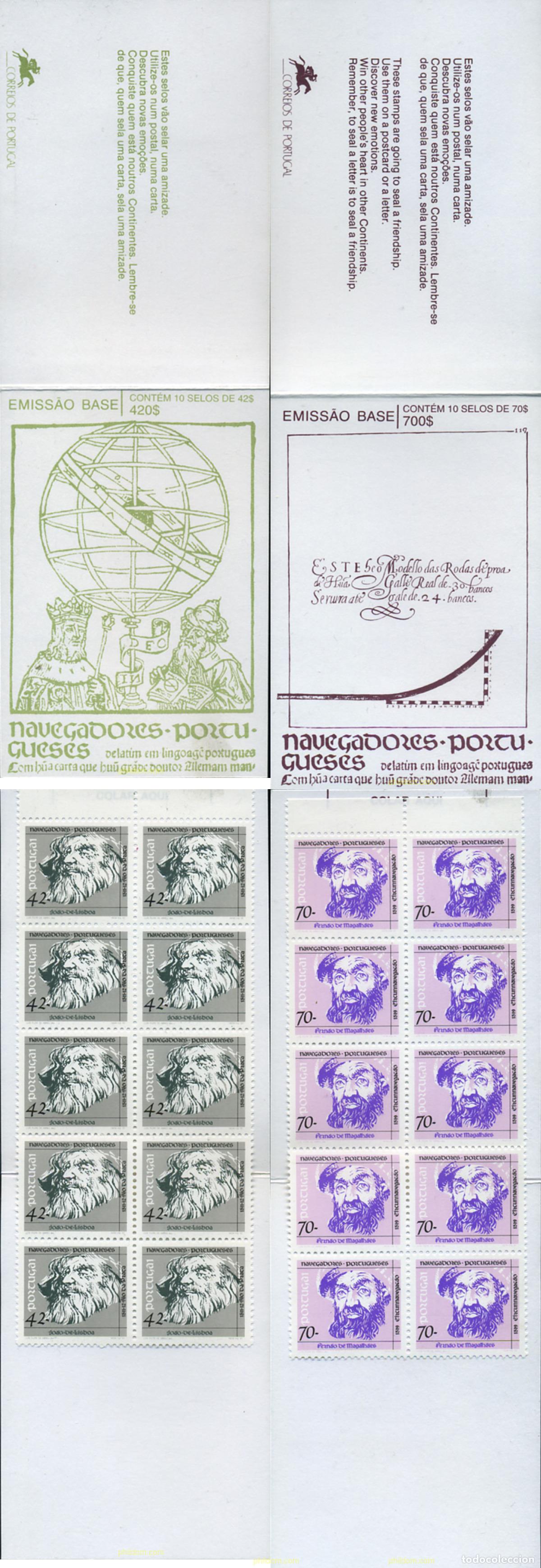 Sellos: 140929 MNH PORTUGAL 1993 NAVEGANTES PORTUGUESES