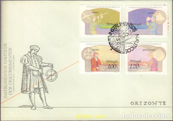 Timbres: 431212 MNH PORTUGAL 1992 INSTRUMENTOS DE NAVEGACION DE LA EPOCA DE LOS DESCUBRIDORES