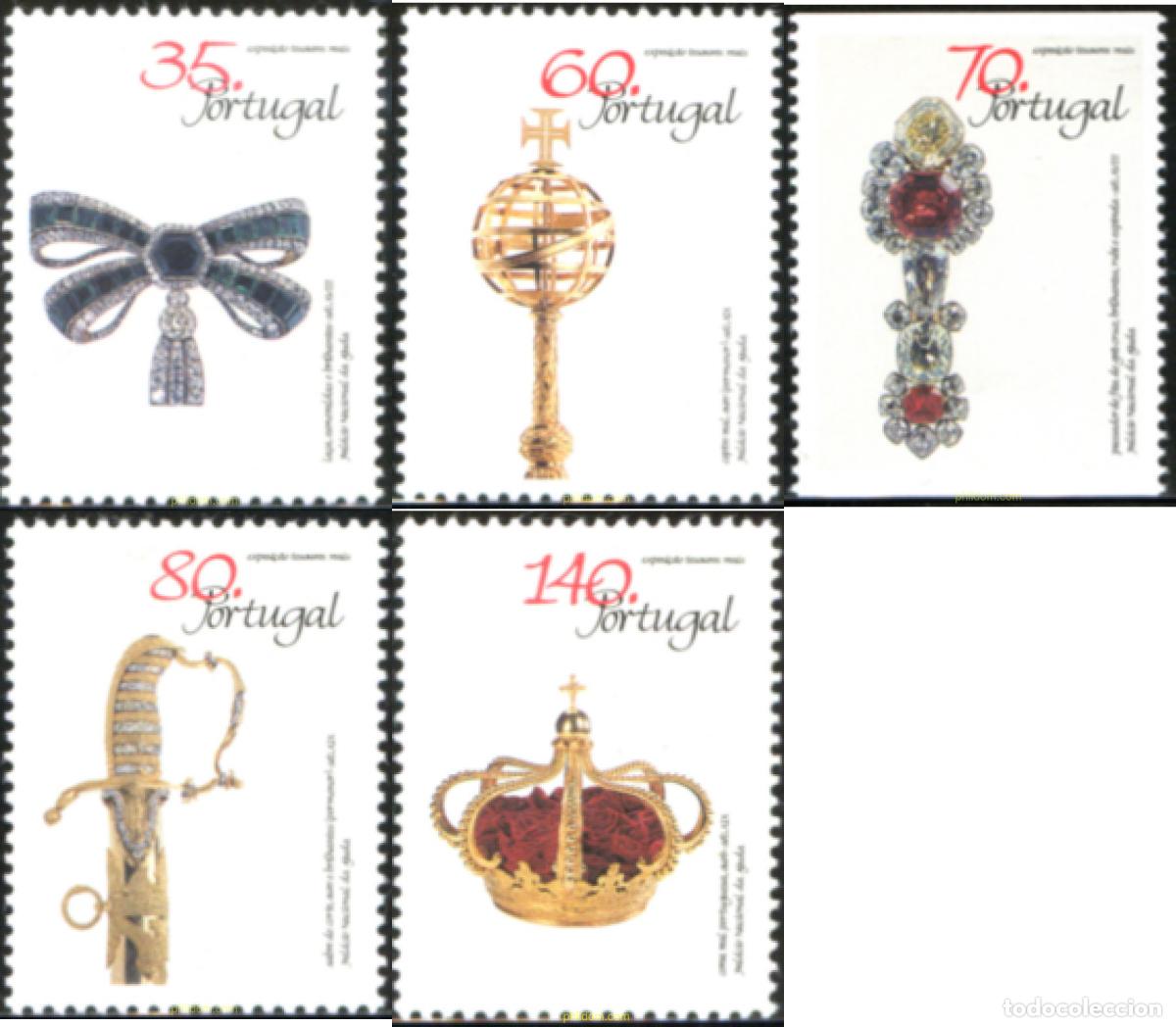 Timbres: 2031 MNH PORTUGAL 1991 TESOROS REALES