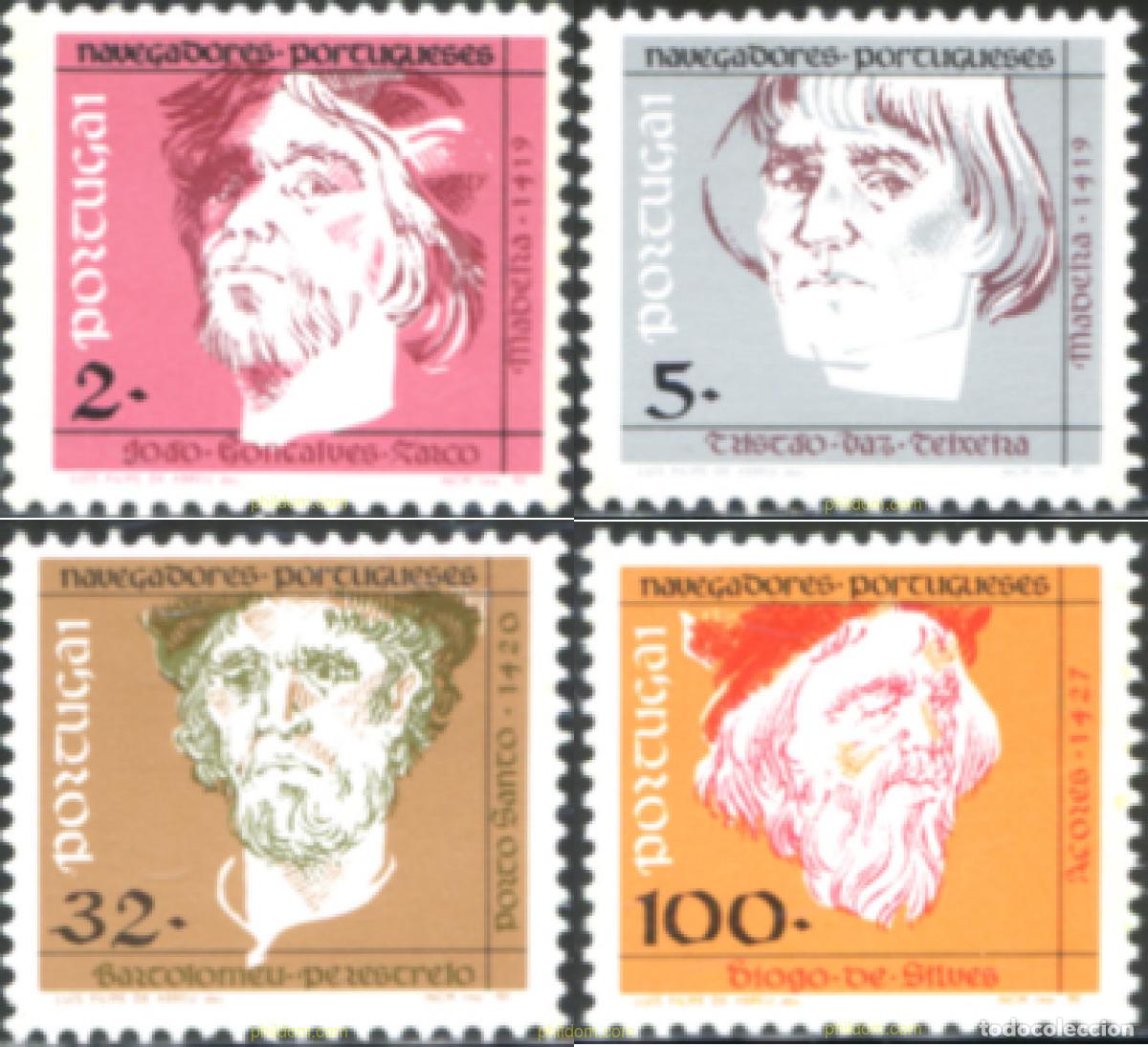 Timbres: 140872 MNH PORTUGAL 1990 NAVEGANTES PORTUGUESES
