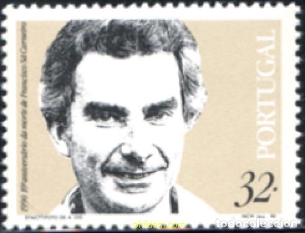 Timbres: 140881 MNH PORTUGAL 1990 10 ANIVERSARIO DE LA MUERTE DE FRANCISCO SA CARNEIRO