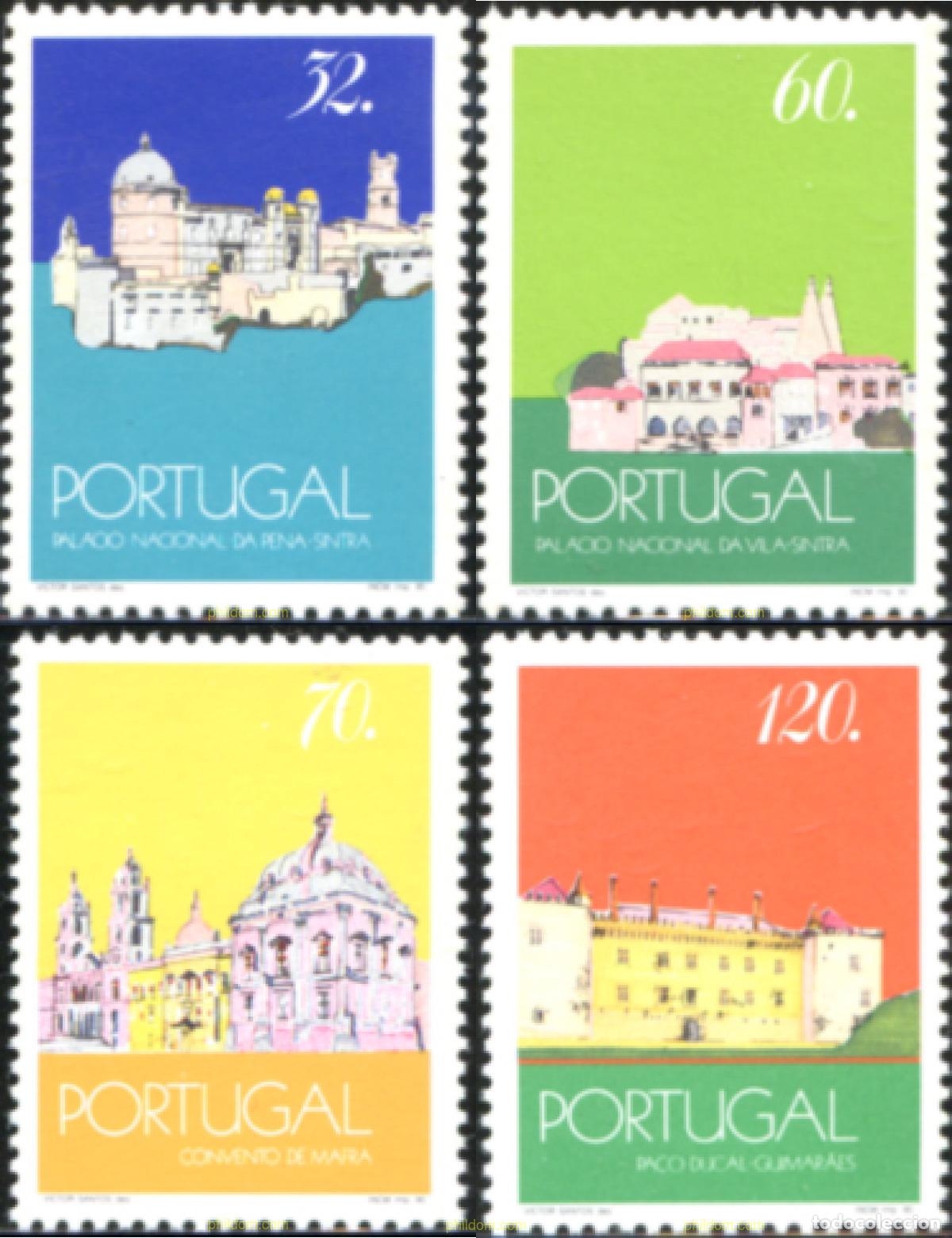 Timbres: 140880 MNH PORTUGAL 1990 PALACIOS NACIONALES