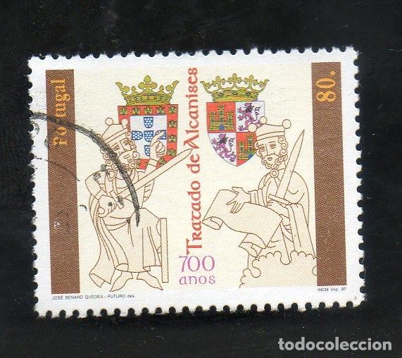 Timbres: FILA SELO PORTUGAL 1997 AF-2438 YT-2184 700 ANOS TRATADO ALCANISES CIRCULADO