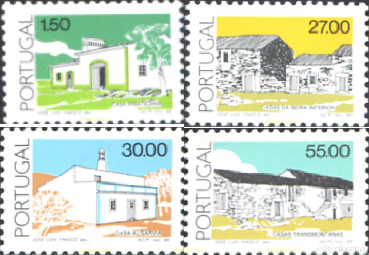 Sellos: 140836 MNH PORTUGAL 1988 ARQUITECTURA POPULAR