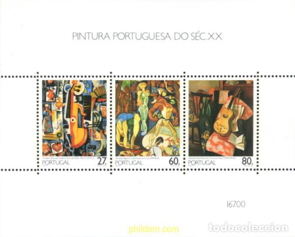 Selos: 106956 MNH PORTUGAL 1988 PINTURA PORTUGUESA DEL SIGLO XX