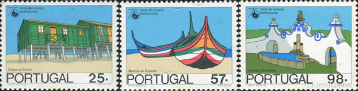 Francobolli: 140810 MNH PORTUGAL 1987 75 ANIVERSARIO DE LA INSTITUCION DEL TURISMO