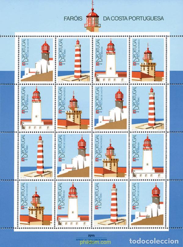 Selos: 137608 MNH PORTUGAL 1987 FAROS DE LA COSTA PORTUGUESA