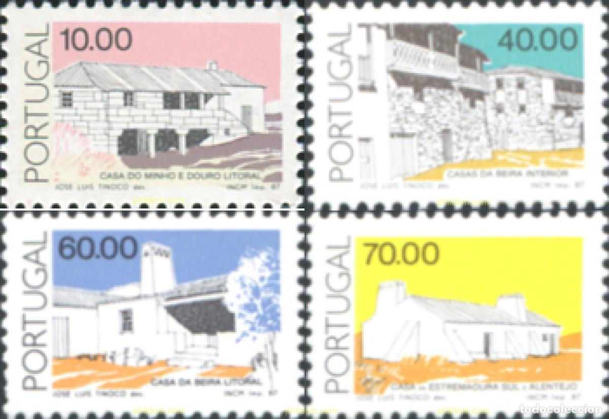 Sellos: 12182 MNH PORTUGAL 1987 ARQUITECTURA POPULAR