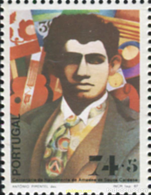 Sellos: 140825 MNH PORTUGAL 1987 CENTENARIO DEL NACIMIENTO DE AMADEO DE SOUZA-CARDOSO