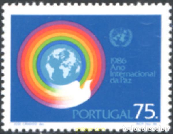 Sellos: 141272 MNH PORTUGAL 1986 A&Ntilde;O INTERNACIONAL DE LA PAZ