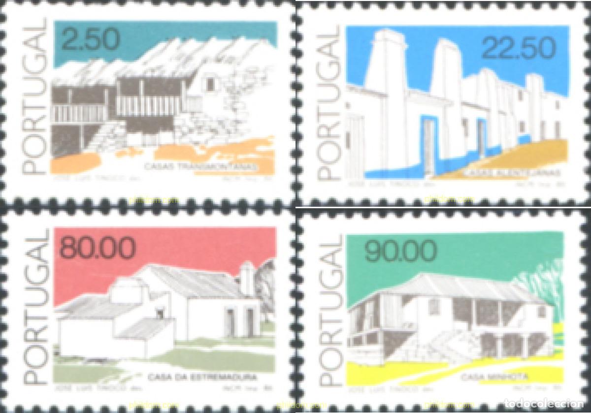 Sellos: 140798 MNH PORTUGAL 1986 ARQUITECTURA POPULAR