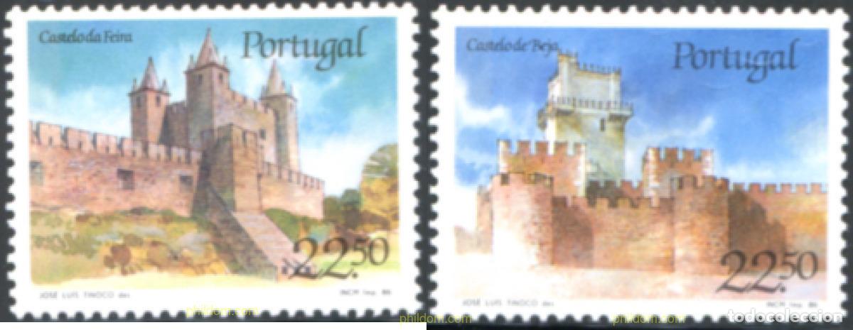 Sellos: 2047 MNH PORTUGAL 1986 CASTILLOS DE PORTUGAL