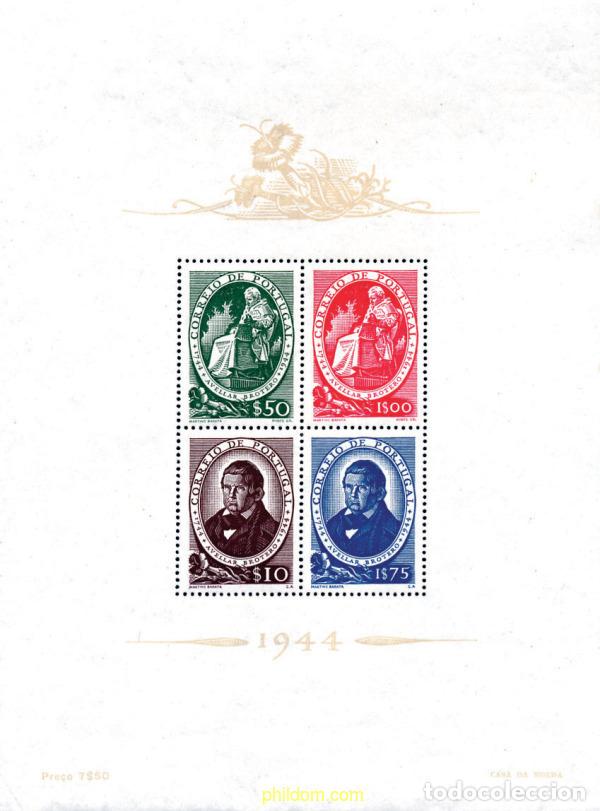 Sellos: 109033 MNH PORTUGAL 1944 BICENTENARIO DEL NACIMIENTO DEL BOTANICO FELIX AVELLAR BROTERO