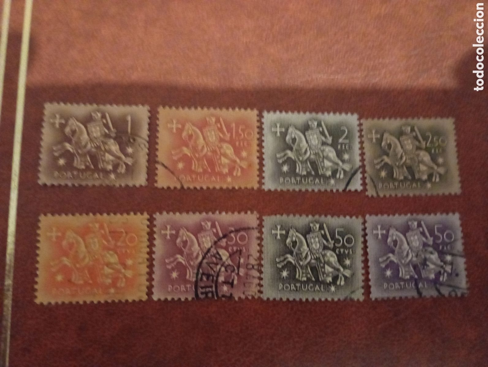 Sellos: Portugal 1953 caballos