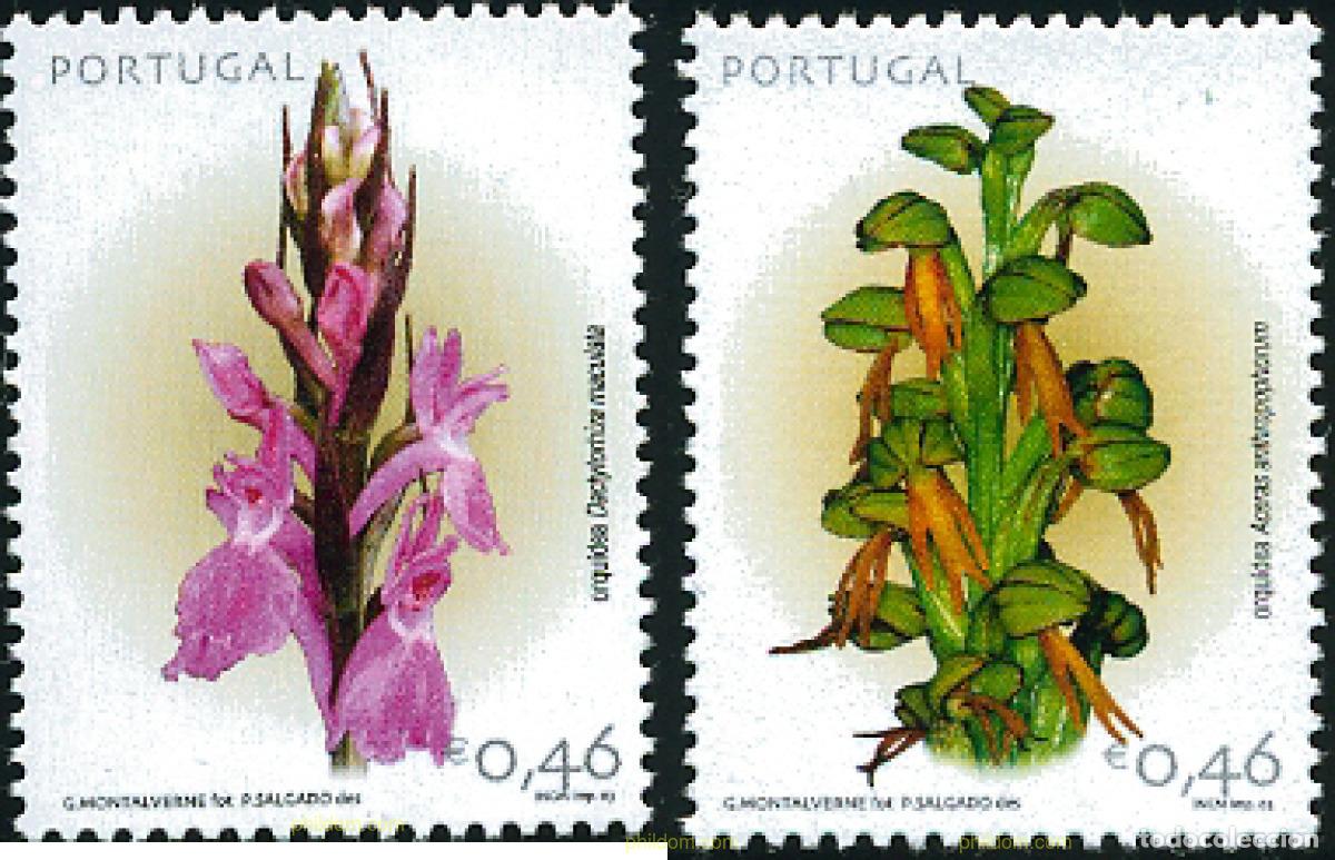 Sellos: 123587 MNH PORTUGAL 2003 ORQUIDEAS
