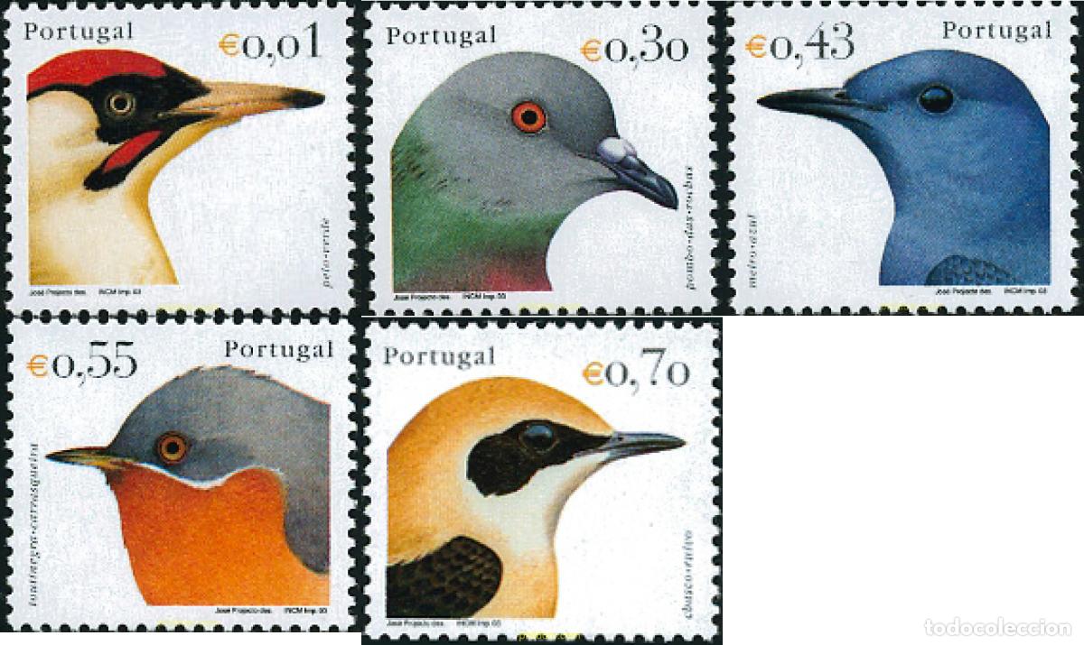 Sellos: 123584 MNH PORTUGAL 2003 AVES