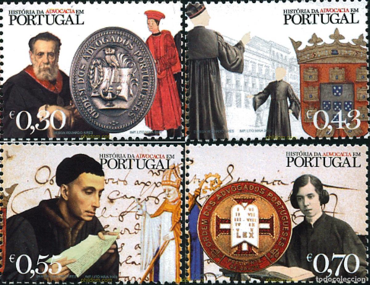 Sellos: 123589 MNH PORTUGAL 2003 HISTORIA DE LA ABOGACIA
