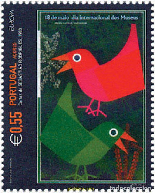 Sellos: 123701 MNH AZORES 2003 EUROPA CEPT. ARTE DEL CARTEL