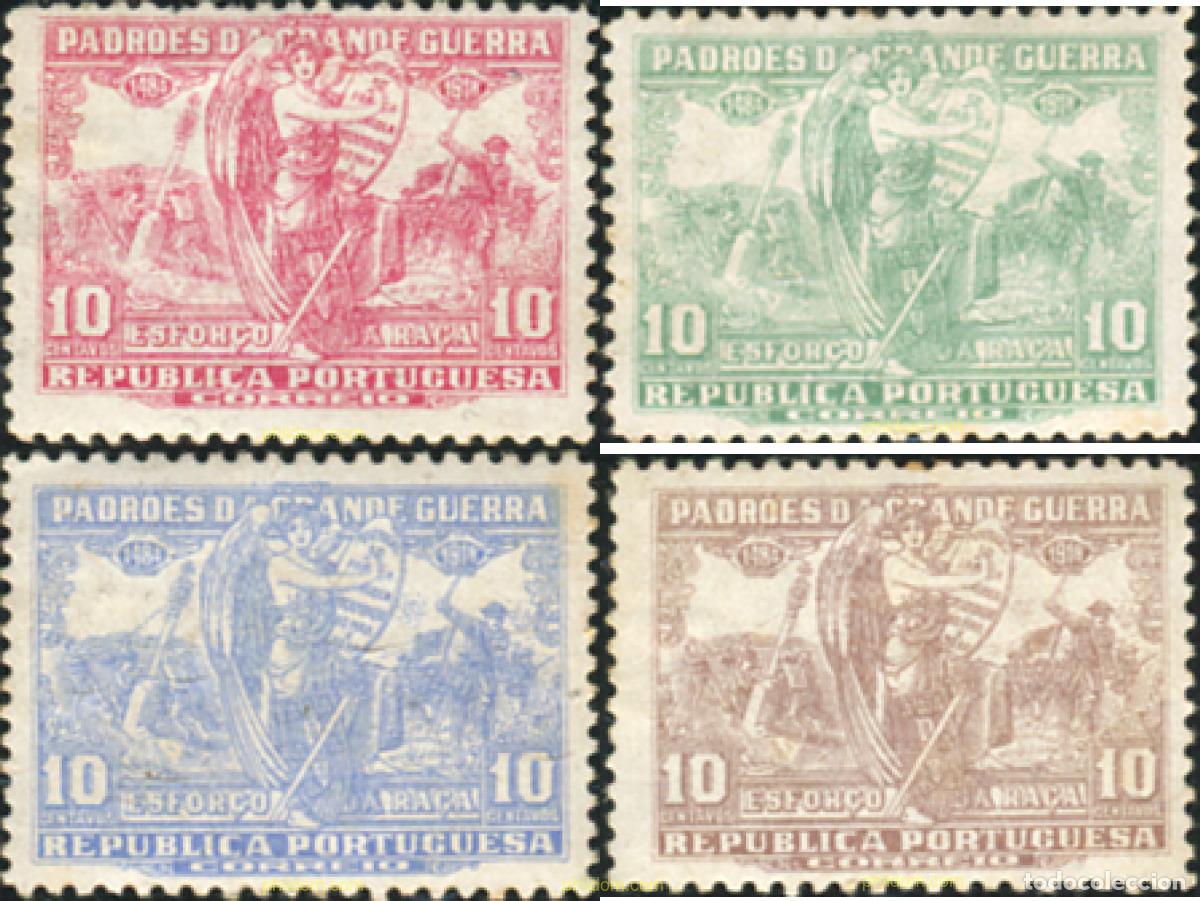 Sellos: 373236 HINGED PORTUGAL 1925 PRO MONUMENTO COMMEMORATIVO DE LA GRAN GUERRA