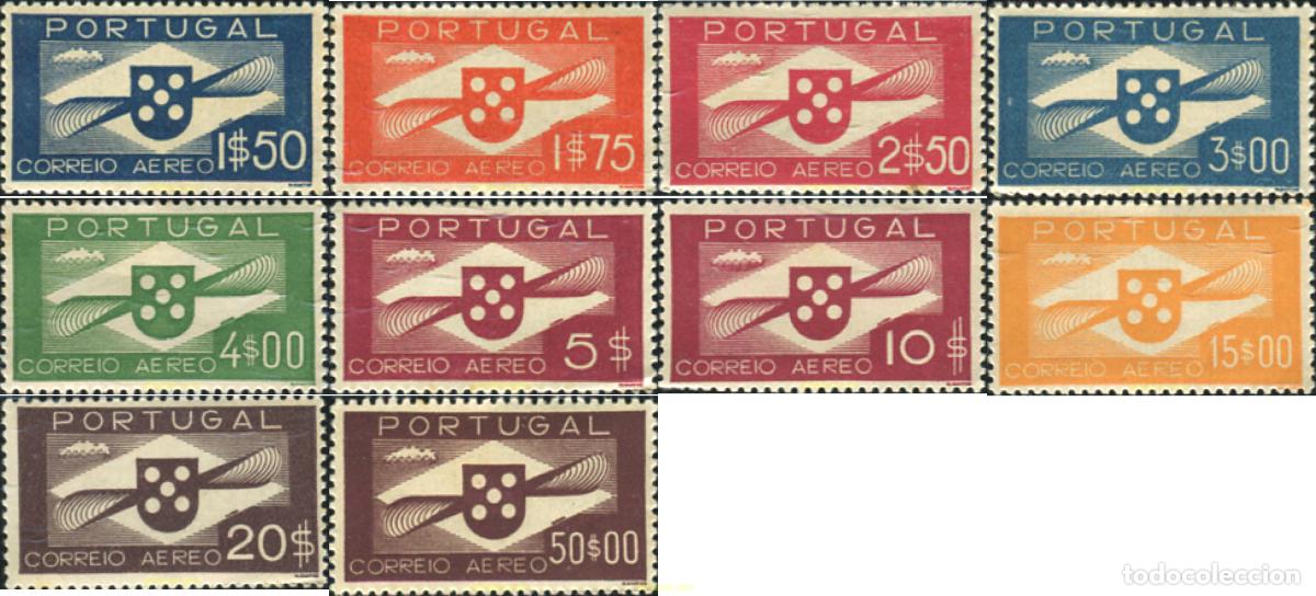 Stamps: 125265 MNH PORTUGAL 1936 ESCUDOS