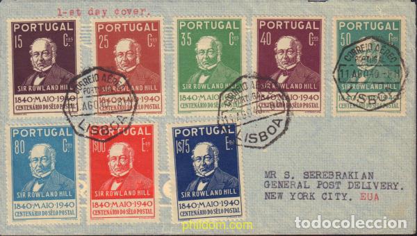 Sellos: 440515 MNH PORTUGAL 1940 CENTENARIO DEL SELLO