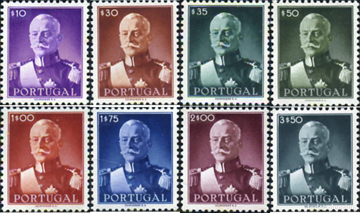 Sellos: 125310 MNH PORTUGAL 1945 PRESIDENTES