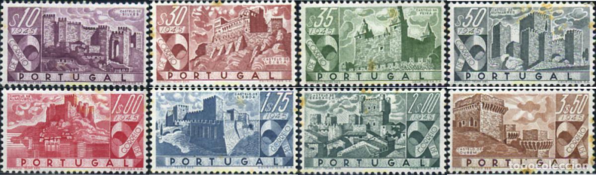 Sellos: 125325 MNH PORTUGAL 1946 CASTILLOS