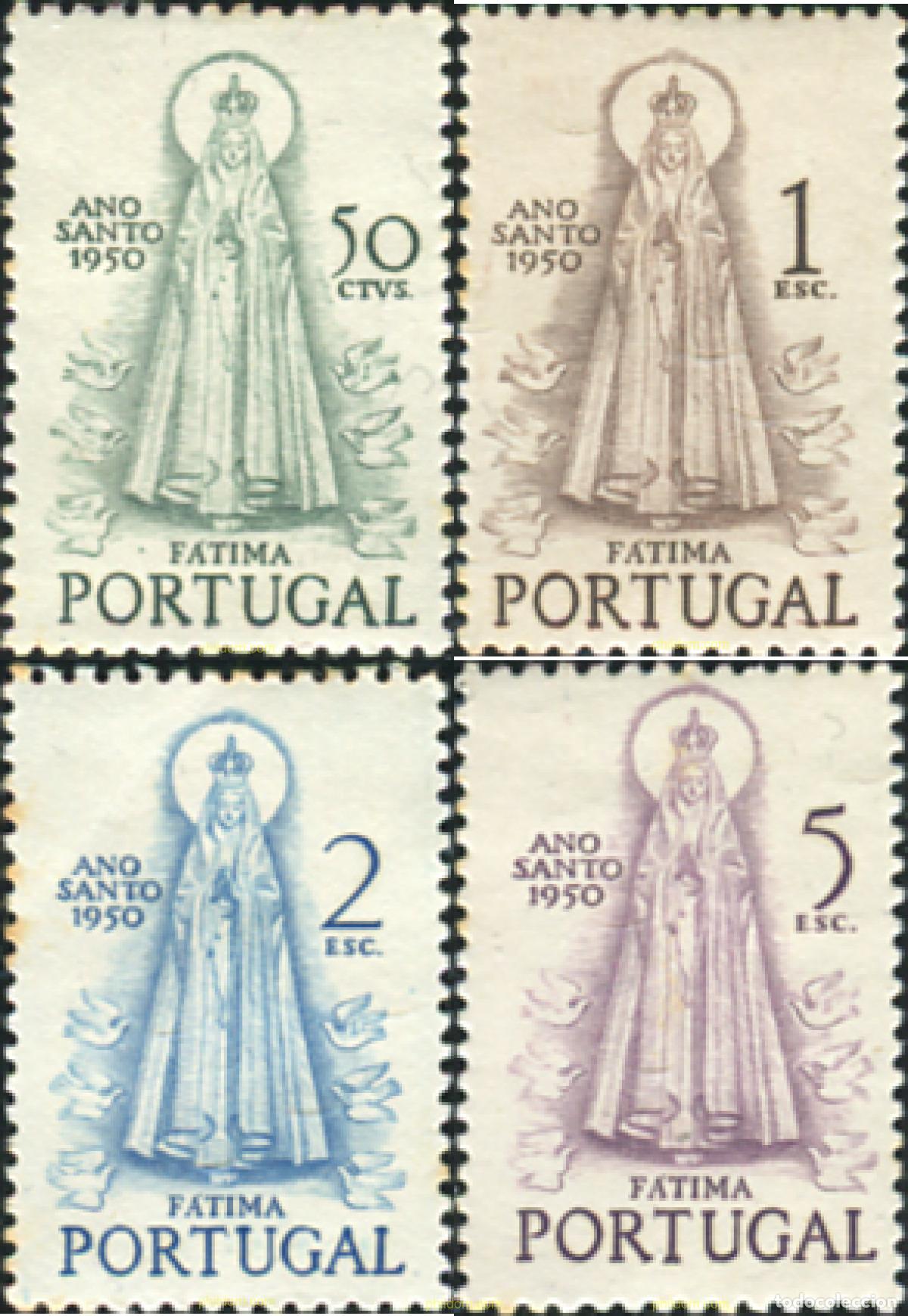 Sellos: 125384 MNH PORTUGAL 1950 A&Ntilde;O SANTO 1950