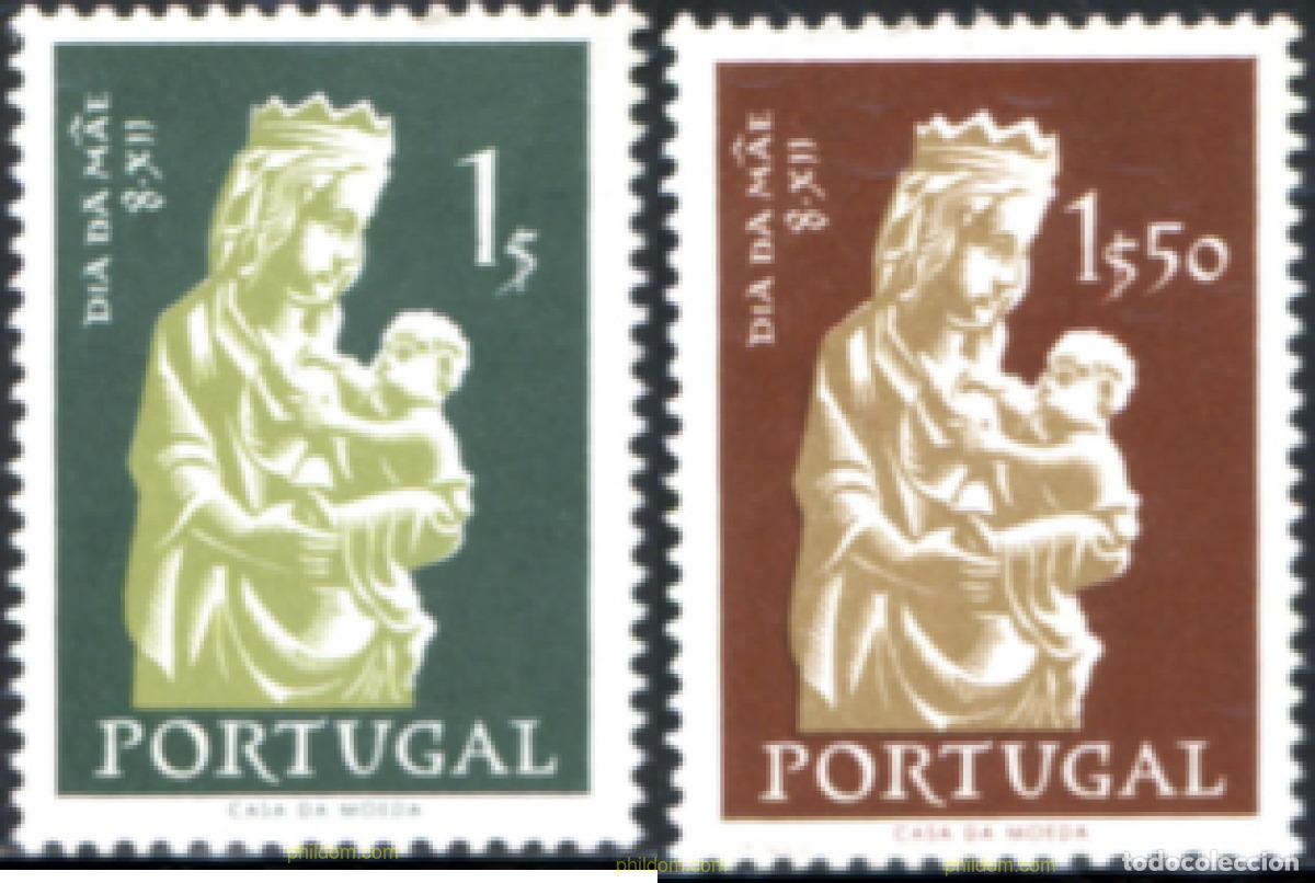 Sellos: 125420 MNH PORTUGAL 1956 DIA DE LA MADRE
