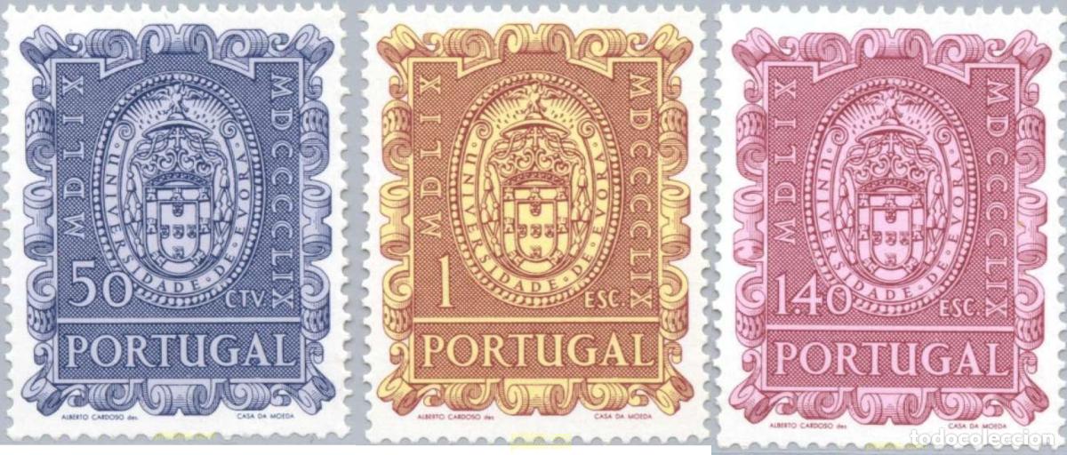 Sellos: 125442 MNH PORTUGAL 1960 4 CENTENARIO DE LA UNIVERSIDAD DE EVORA