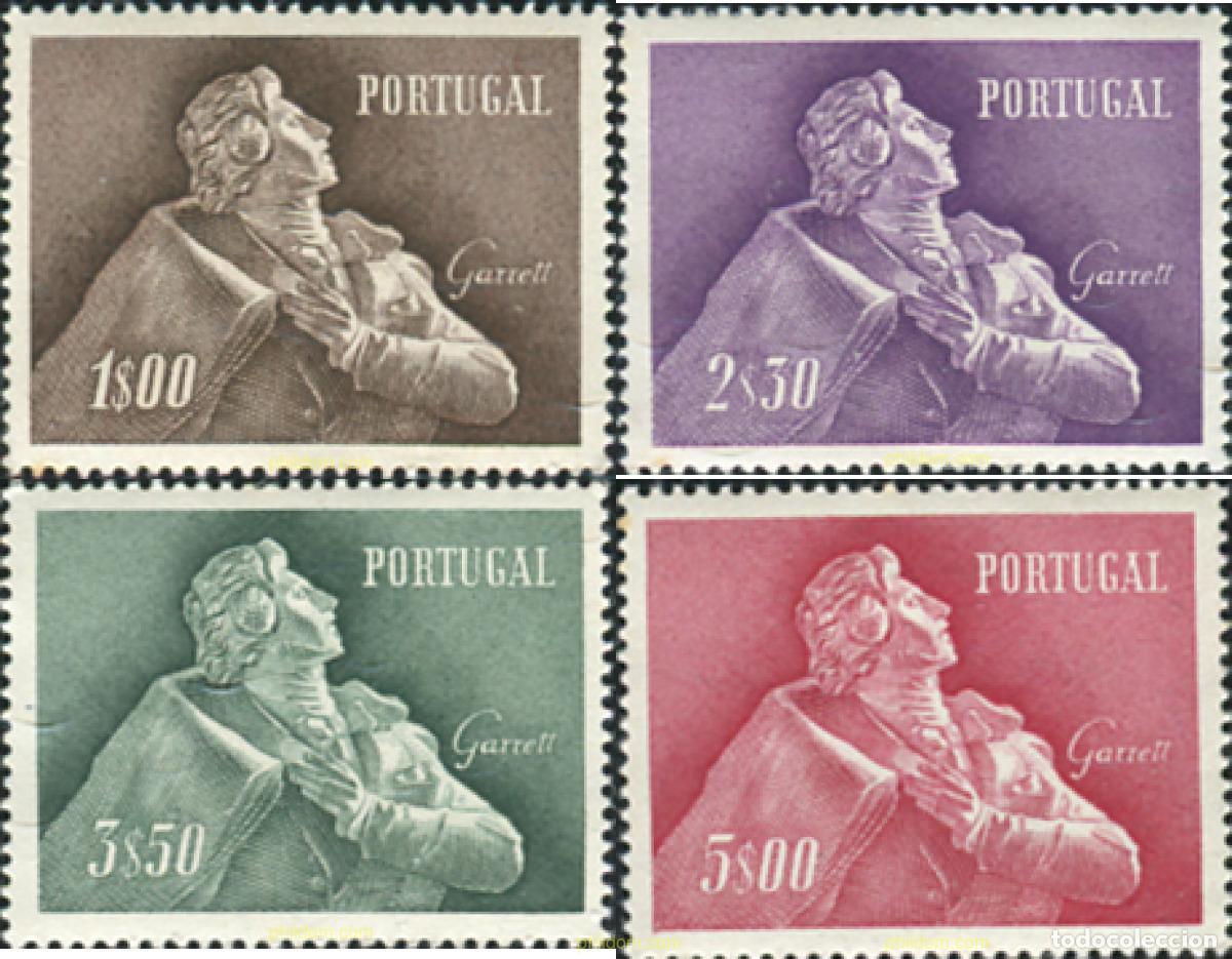 Sellos: 125421 MNH PORTUGAL 1957 PERSONAJES