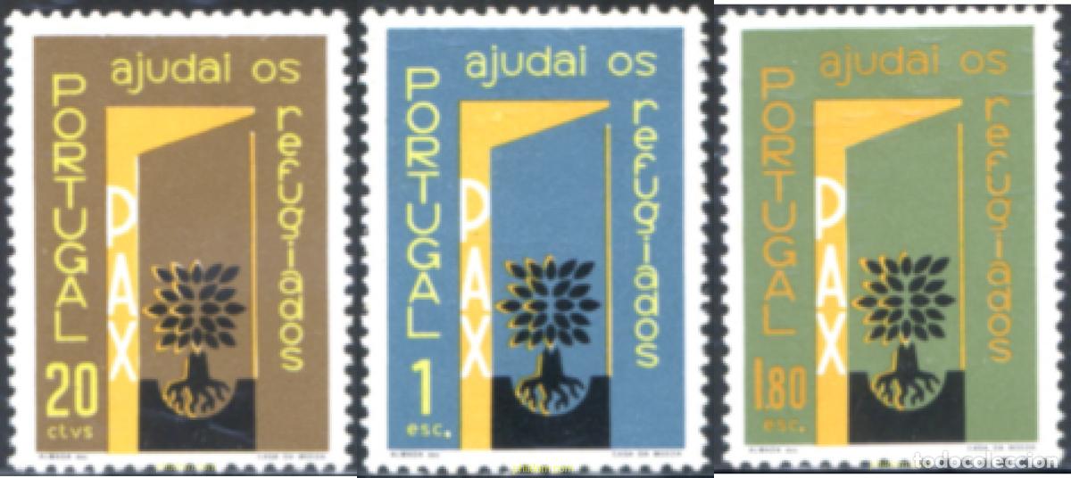 Sellos: 125441 MNH PORTUGAL 1960 A&Ntilde;O MUNDIAL DEL REFUGIADO