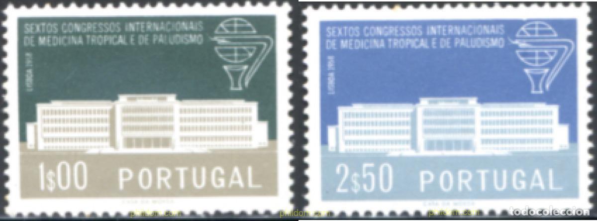 Sellos: 621705 MNH PORTUGAL 1958 6 CONGRESO INTERNACIONAL DE MEDICINA TROPICAL Y PALUDISMO